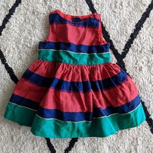 Tommy Hilfiger striped baby dress